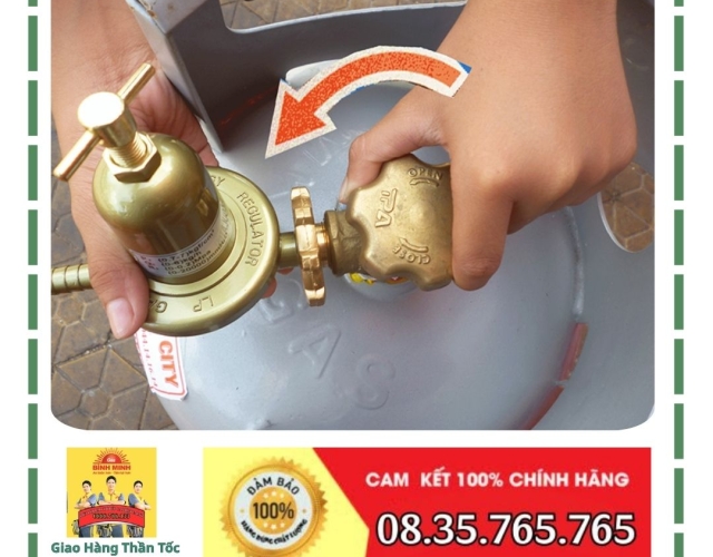 Cách lắp đặt bình gas đúng cách cho bếp gia đình