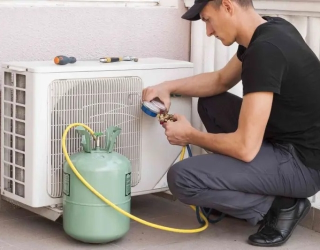Hướng dẫn chi tiết lắp đặt điều hòa gas R32