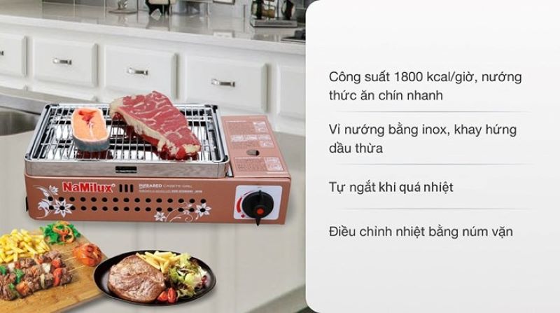 Bếp Gas NaMilux - Nâng tầm thương hiệu Việt Nam