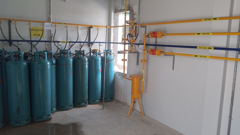 tiêu chuẩn PCCC về lắp đặt bồn chứa gas