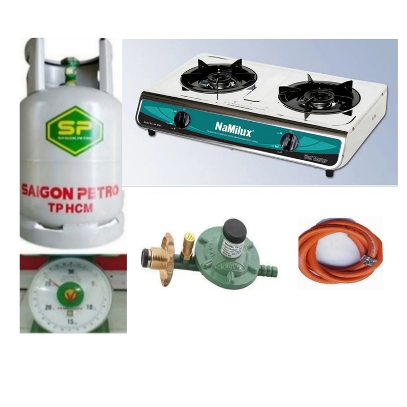 Cấu tạo và các thành phần chính của bộ bình bếp gas vip
