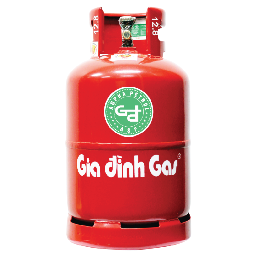 Kích thước và trọng lượng bình gas gia đình
