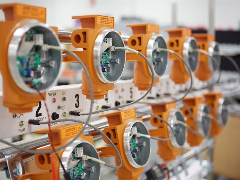 Lắp đặt cảm biến khí gas