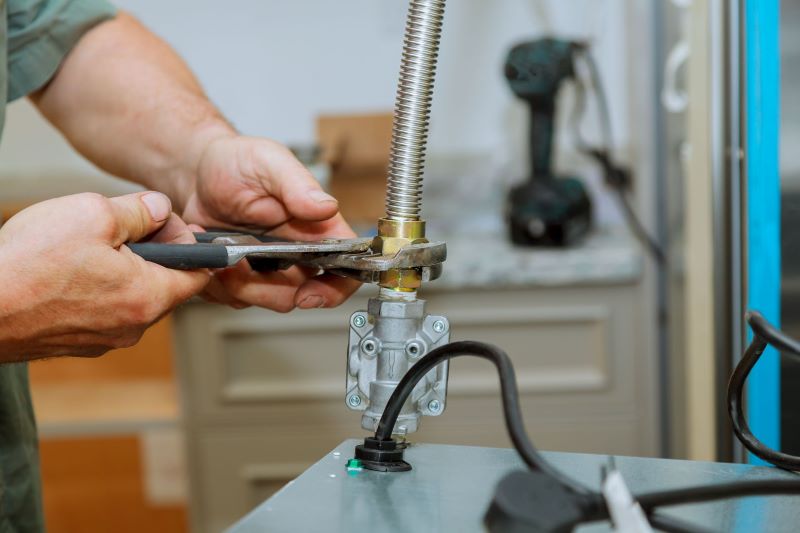 Lắp đặt đầu báo rò gas
