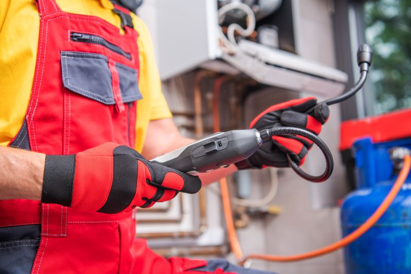 Lắp đặt đầu báo rò gas