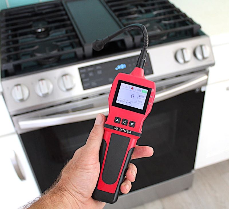 Lắp đặt đầu báo rò gas