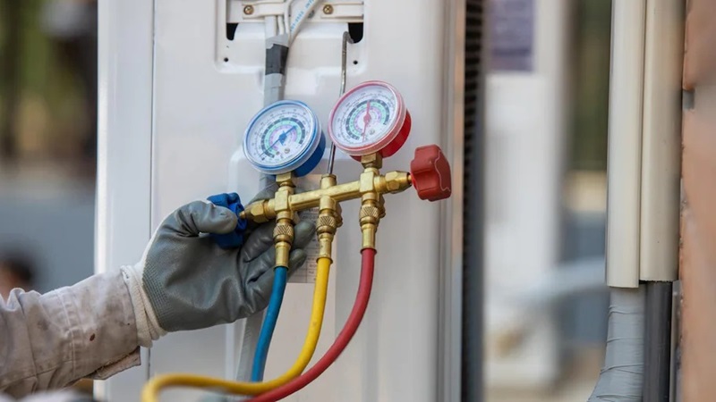 lắp đặt điều hòa gas R32