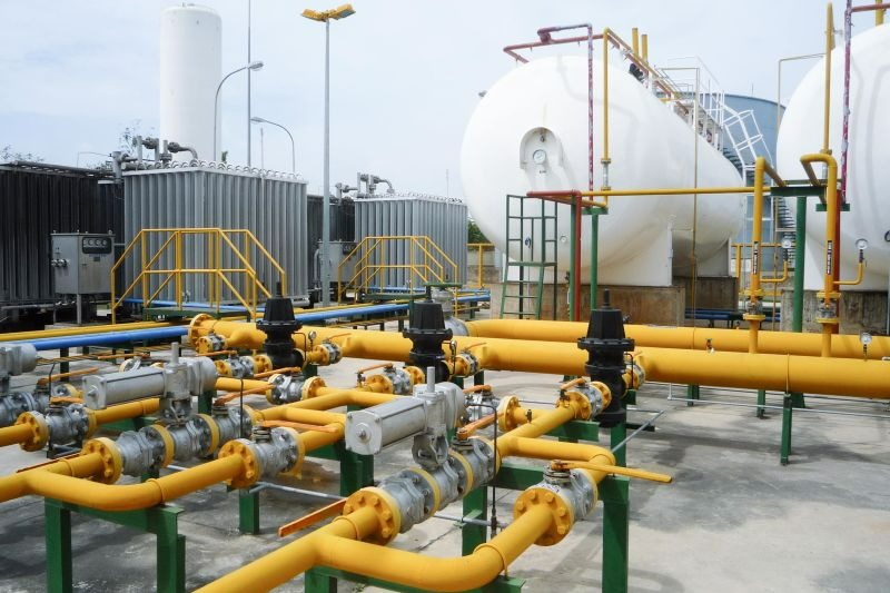 Bước 1: Xác định trữ lượng kho chứa gas công nghiệp