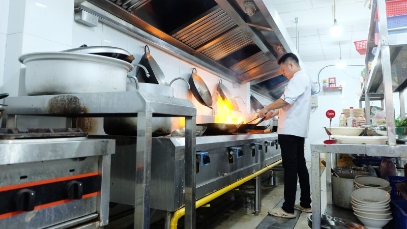 Tiêu chuẩn thiết kế hệ thống gas cho nhà hàng