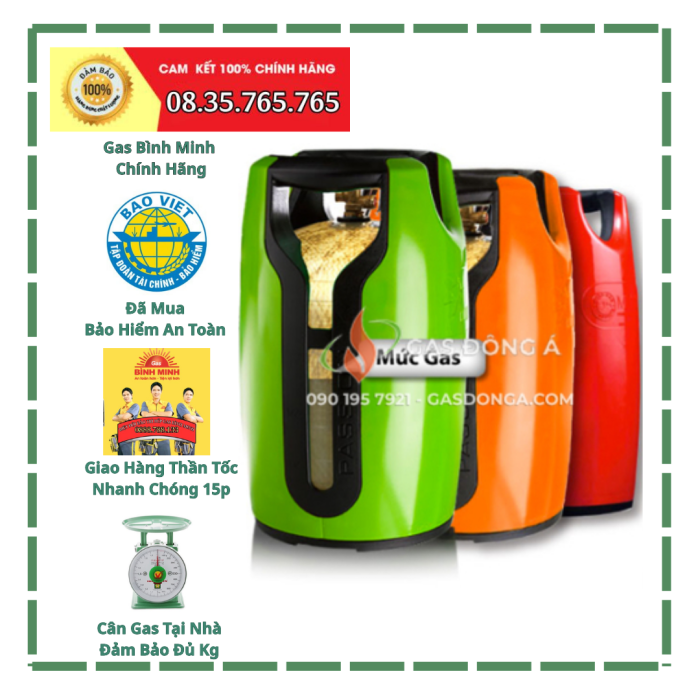 Bình Miss Gas 12kg Hàng Cao Cấp