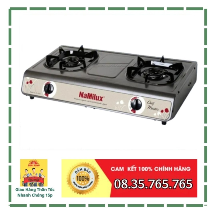 Bếp Gas NaMilux tại Gas Bình Minh.